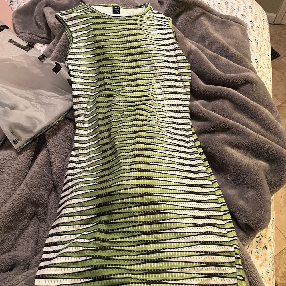 Green Mini Dress